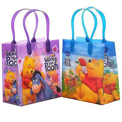 Disney Winnie the Pooh Party Favor Goodie Small Gift Bags 12 Pieces